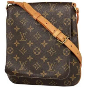 Louis Vuitton Musette Salsa Short Shoulder Bag Monogram Brown